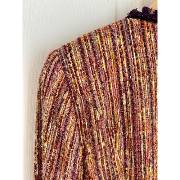 Vintage Y2K Boho Chic Blazer Size Small | Cynthia Steffe Jacket | Eclectic - Picture 6 of 7